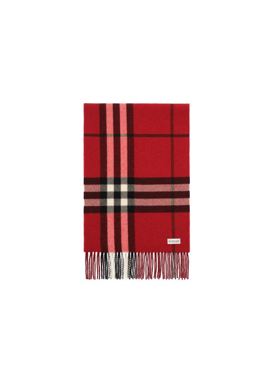 Gradient Check Cashmere Scarf, , hi-res
