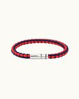 Cable Nato Bracelet Le Gramme Navy/Red