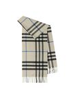 Check Cashmere Scarf