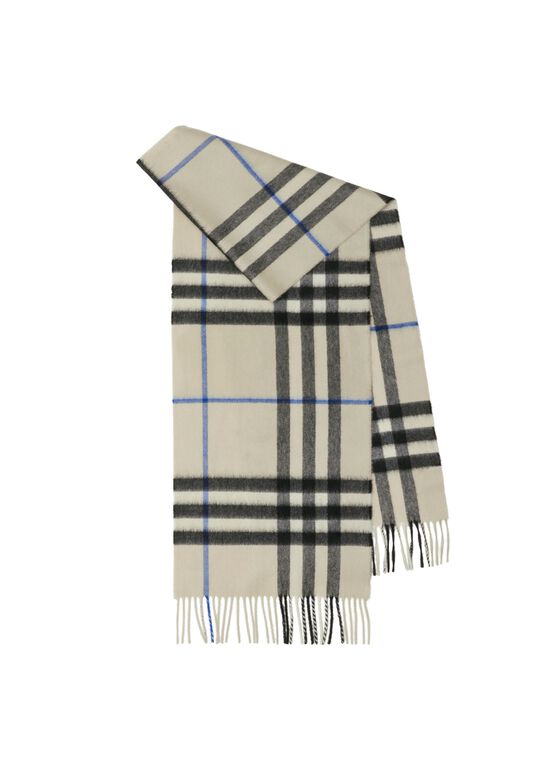 Check Cashmere Scarf, , hi-res