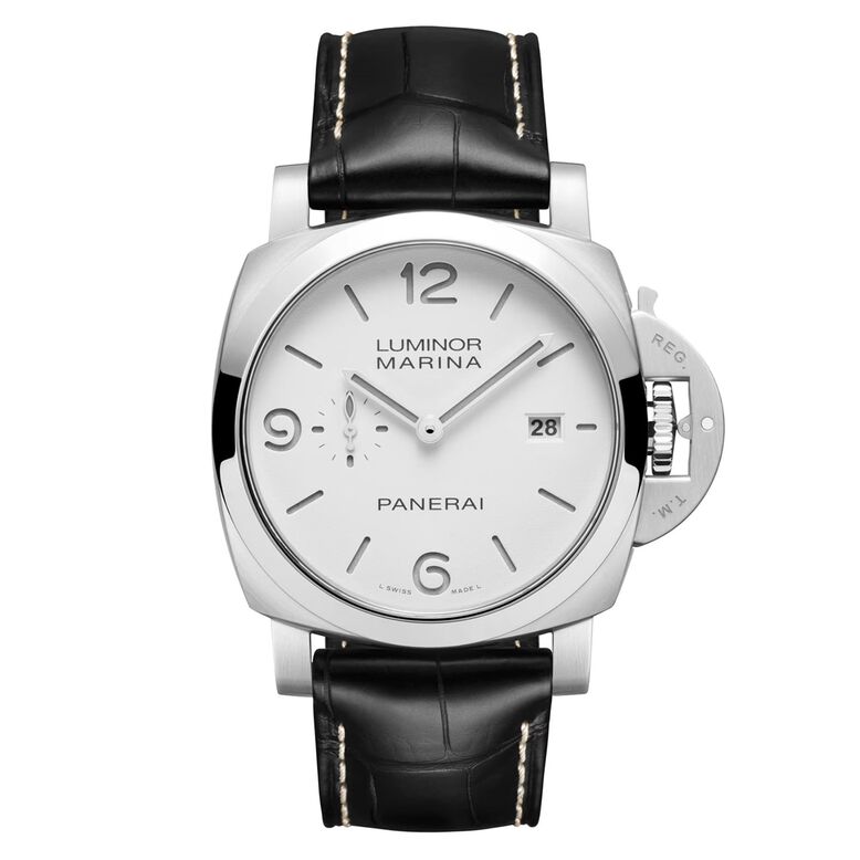 Luminor Marina 44mm Mens Watch White, , hi-res