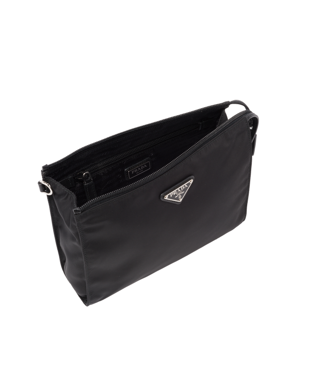 Re-Nylon and Saffiano leather necessaire, , hi-res