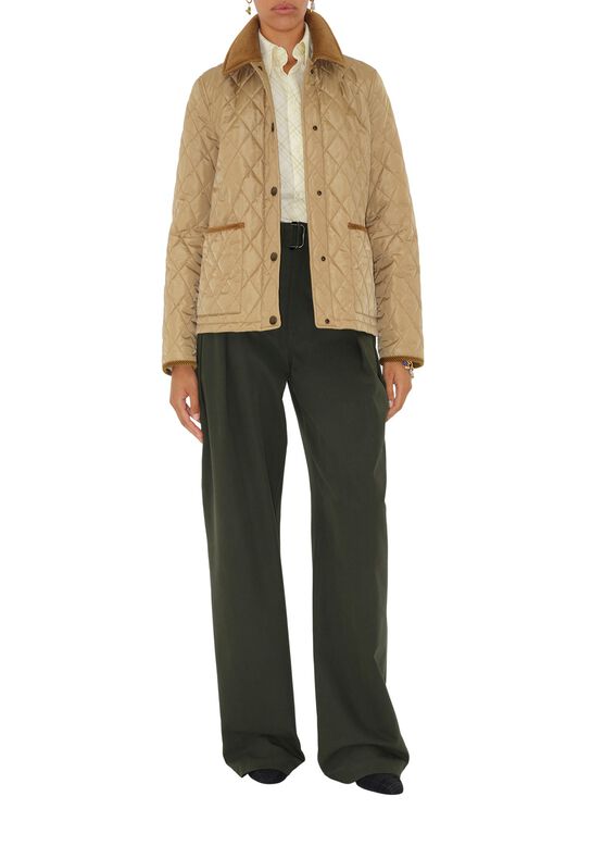 Quilted Nylon Jacket, , hi-res