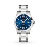 Conquest 41mm Blue Dial Automatic Mens Watch, , hi-res