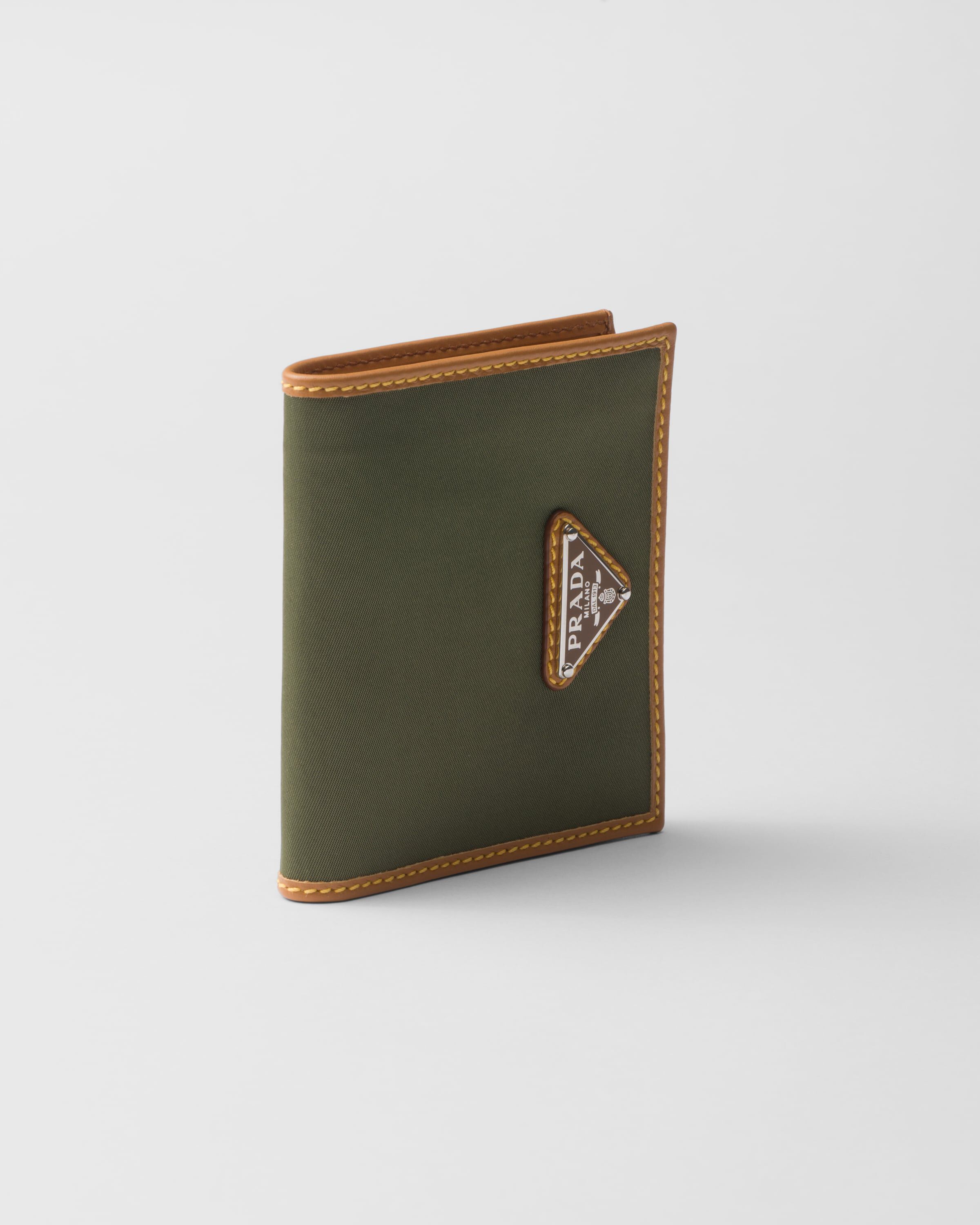 Prada re nylon wallet sale