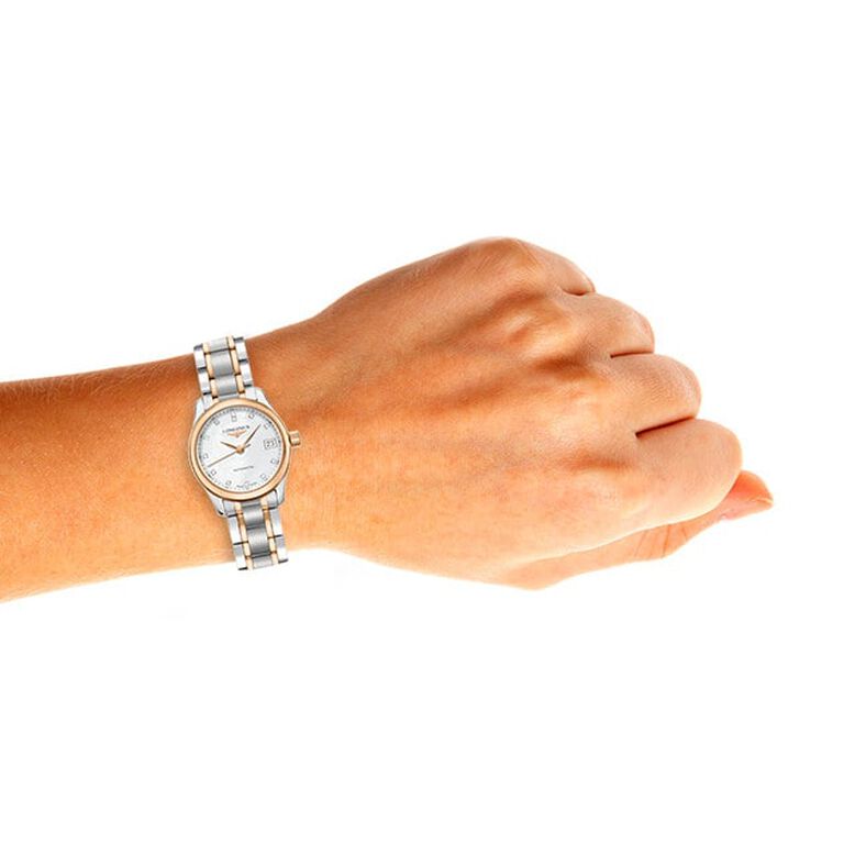 Master Collection 25.5mm Stainless Steel/Gold 18K Automatic Ladies Watch, , hi-res