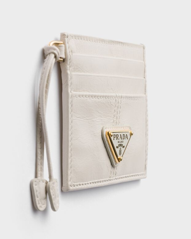 Leather card holder, , hi-res