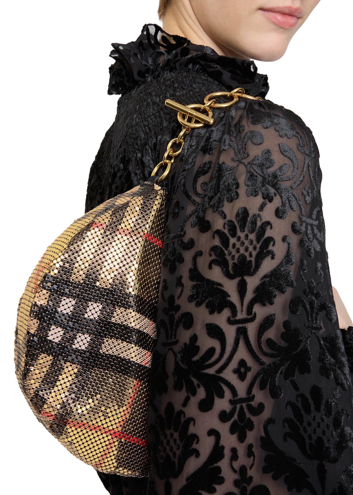 Burberry Chainmail Bag Leather Accessories | Heathrow Reserve & Collect