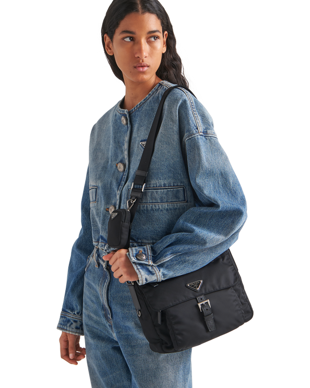 Re-Nylon shoulder bag, , hi-res