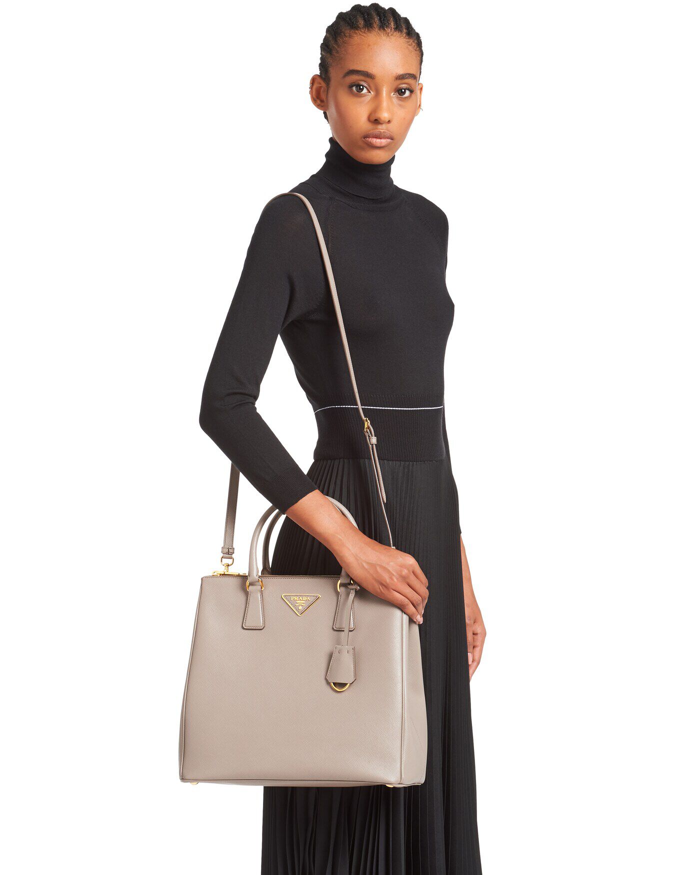 Prada Medium Prada Galleria Saffiano leather bag Top Handle | Heathrow  Boutique