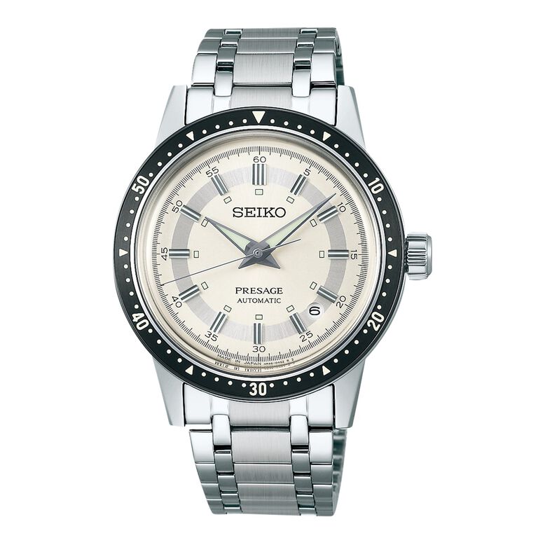 Presage Style 60s Limited Edition 39.5mm Mens Watches Champagne, , hi-res