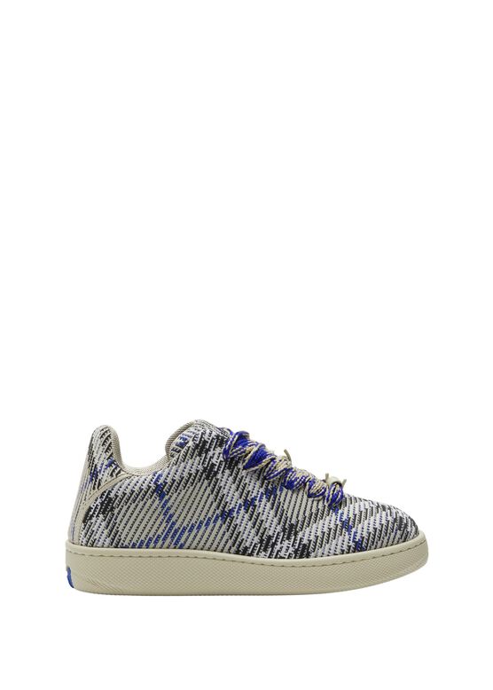 Check Knit Box Sneakers, , hi-res