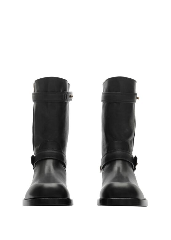 Leather Kent Biker Boots, , hi-res