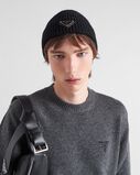 Wool and cashmere beanie, , hi-res