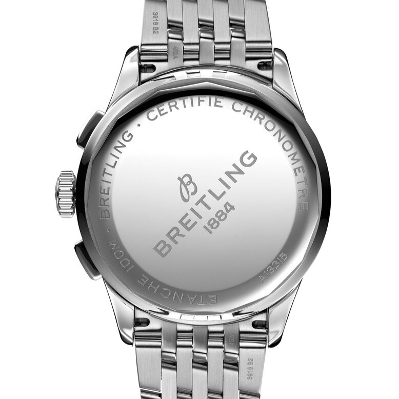 Premier Chronograph 42 Stainless Steel Watch, , hi-res