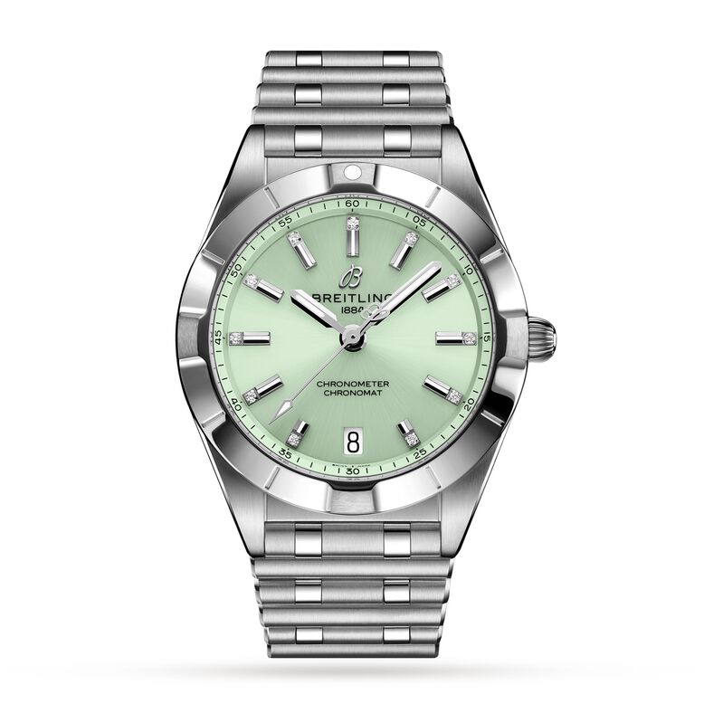 Chronomat 32 Stainless Steel - Mint Green Watch, , hi-res