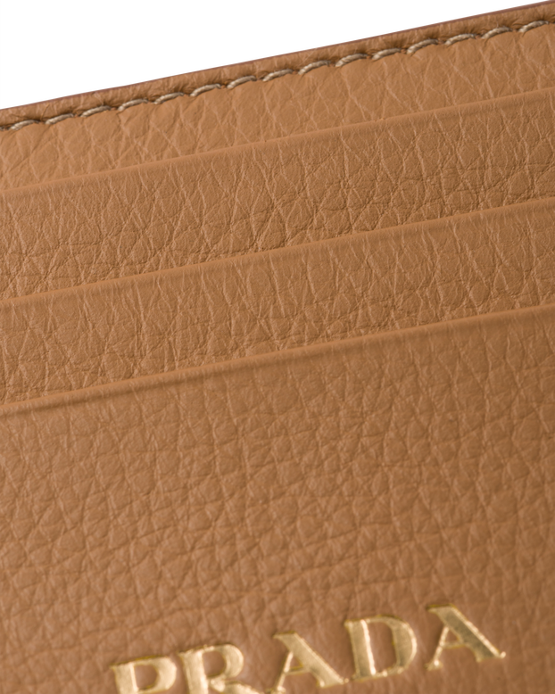 Leather card holder, , hi-res