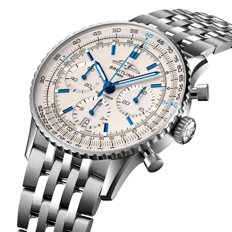 Navitimer Chronograph 41mm Mens Watch White, , hi-res