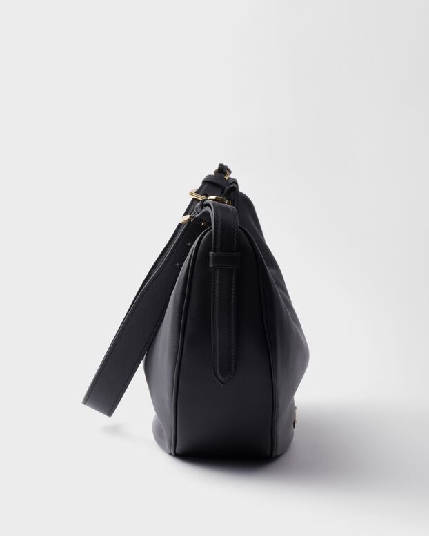 Prada Demi-lune large leather shoulder bag, , hi-res