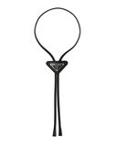 Saffiano leather bolo tie, , hi-res