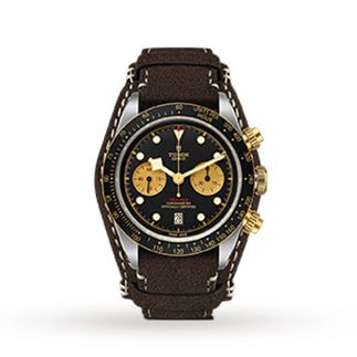 Tudor black top bay s&g chrono
