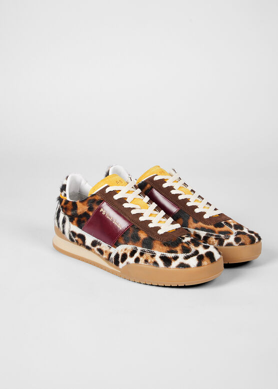 DOVER ANIMAL PRINT TRAINERS, , hi-res