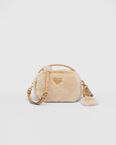 Prada Odette shearling mini-bag