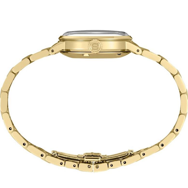 Presage Cocktail Time 'Eggnog' 30mm Ladies Watch Gold Ombre Dial, , hi-res