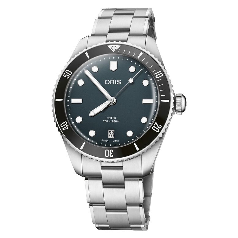 Divers Date Green 39mm Unisex Watch Set, , hi-res