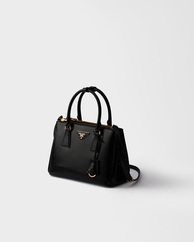Prada Galleria small patent Saffiano leather bag, , hi-res