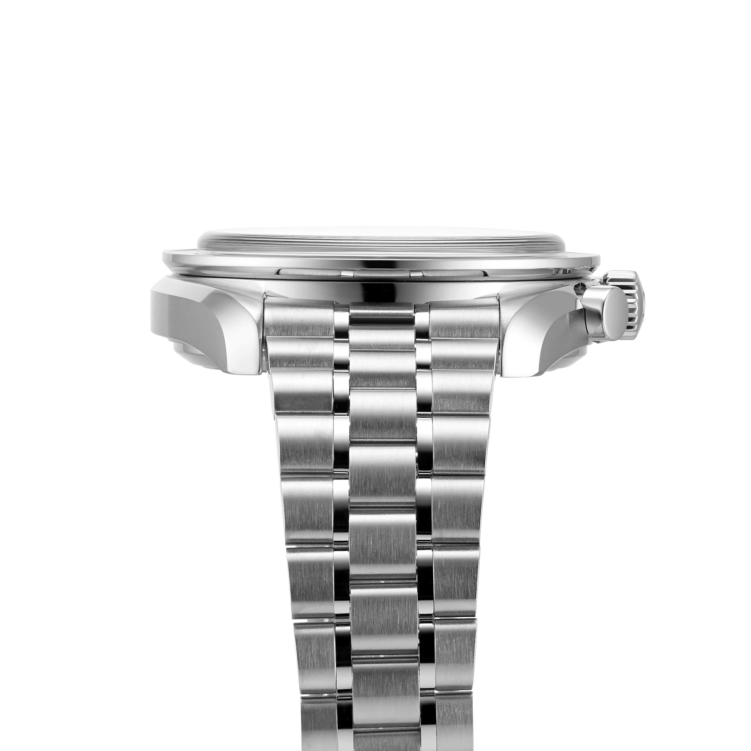 Omega speedmaster men's best sale stainless steel bracelet watch