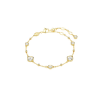 Imber Gold Bracelet - White Gos