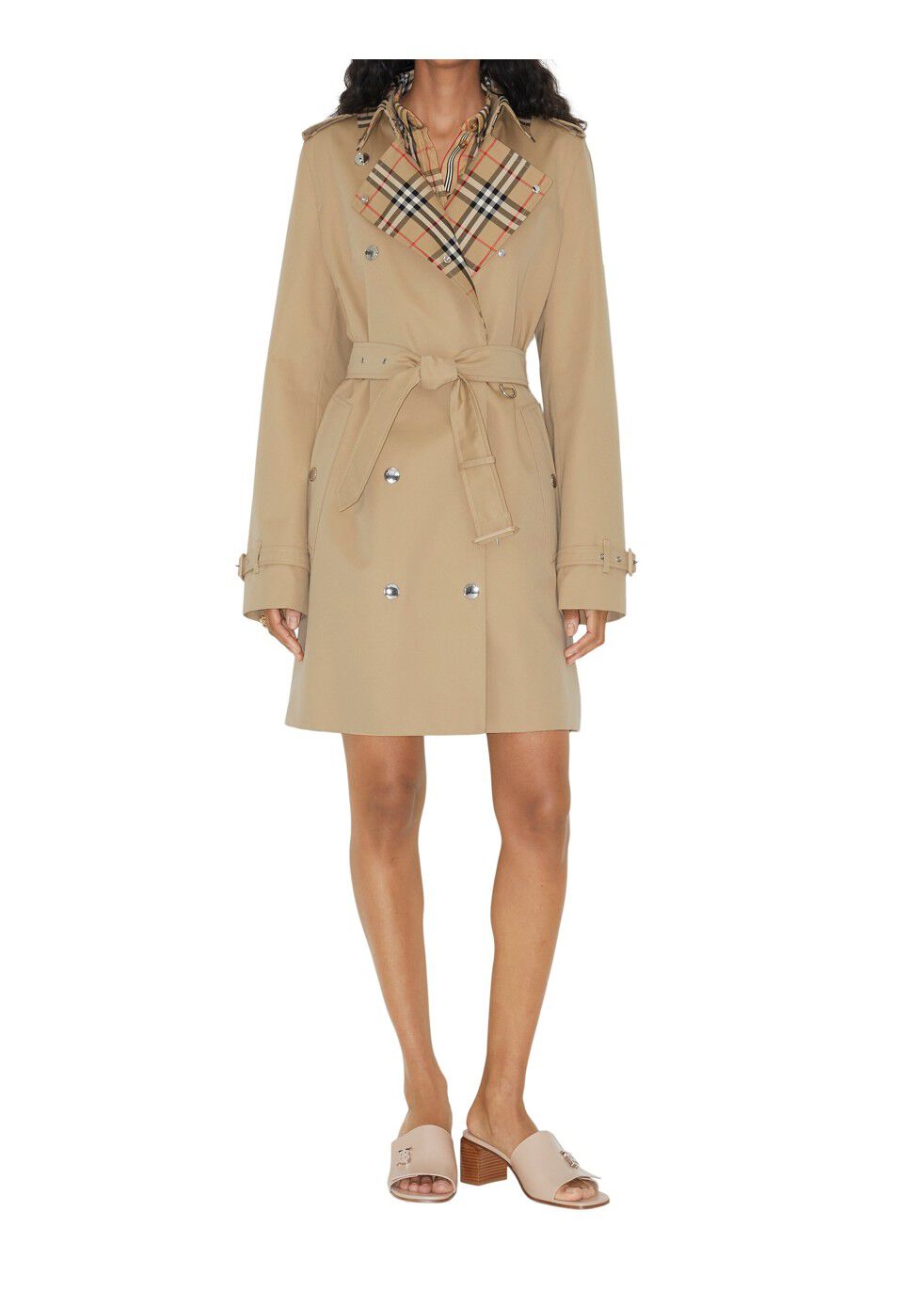 Burberry trench coat on sale collar