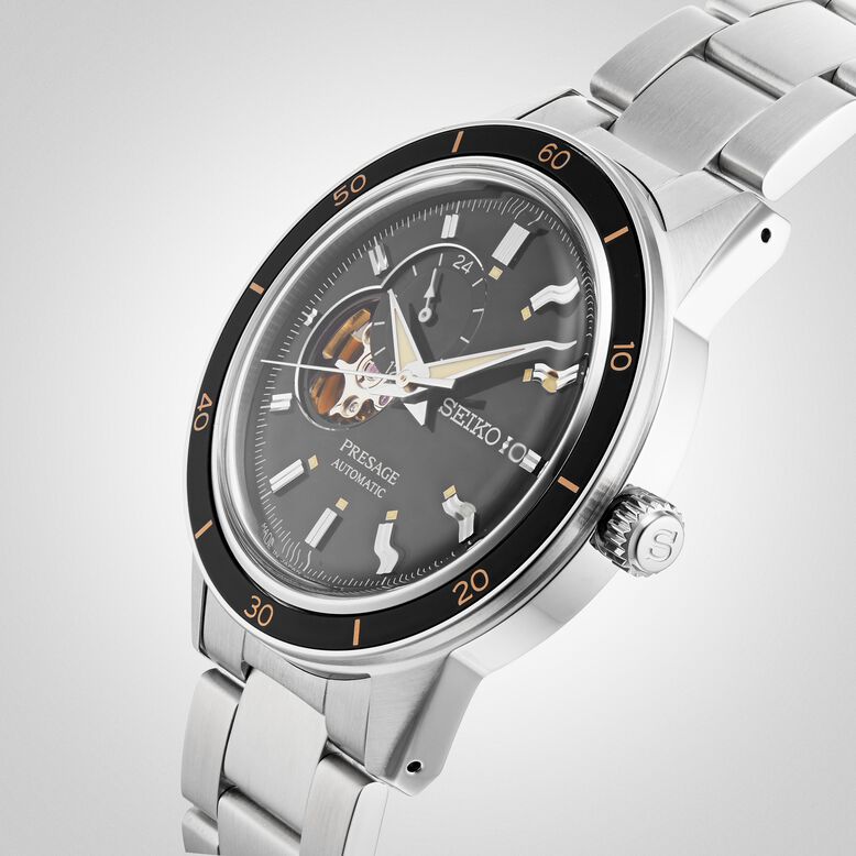 Style 60s Black 40mm Mens Watch, , hi-res