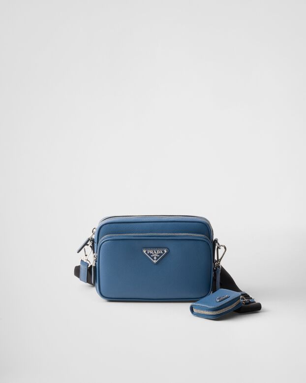 Saffiano leather shoulder bag, , hi-res