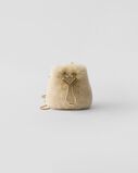 Sheepskin mini pouch, , hi-res