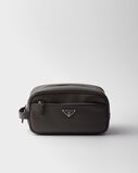 Saffiano leather travel pouch, , hi-res