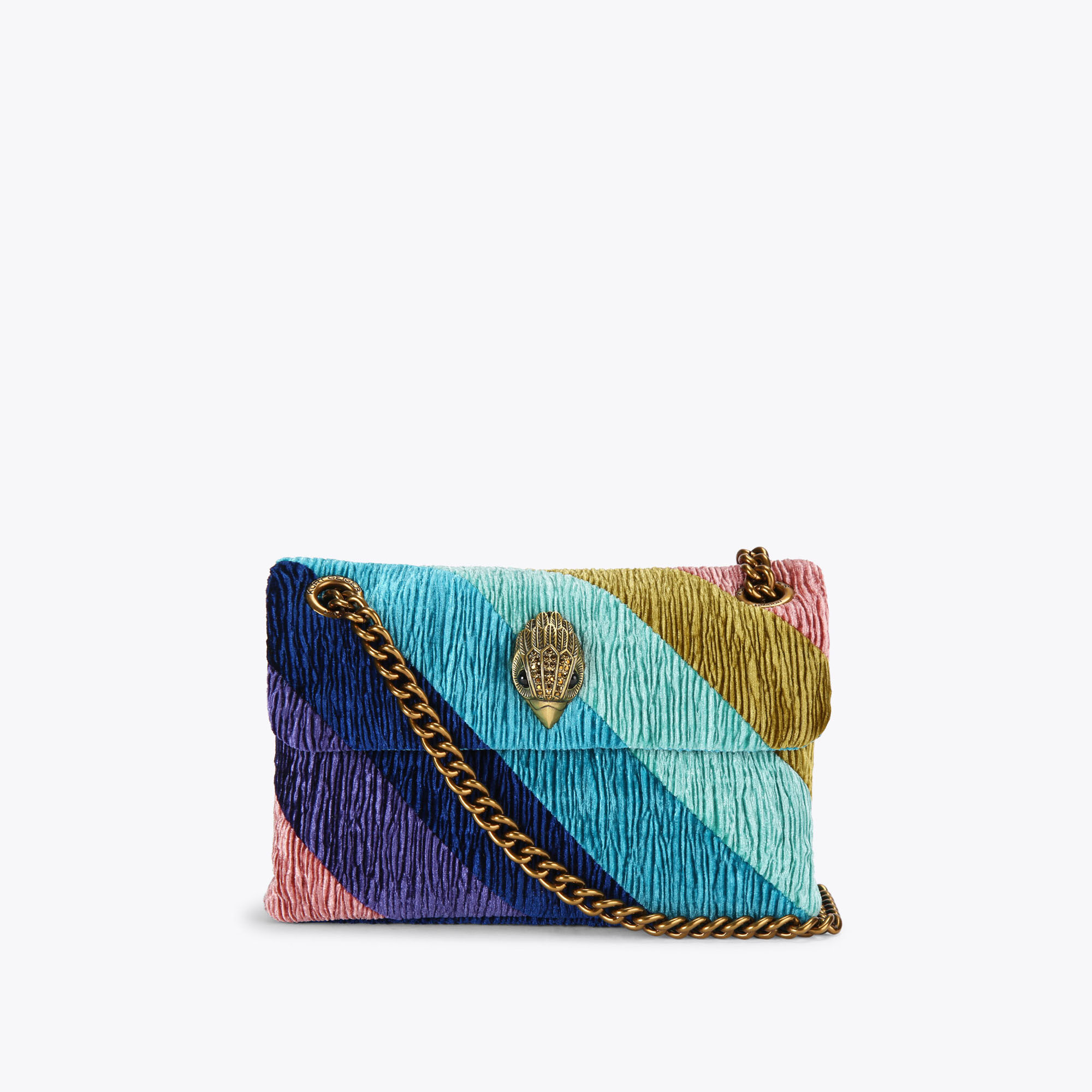 Kurt geiger velvet mini kensington bag store