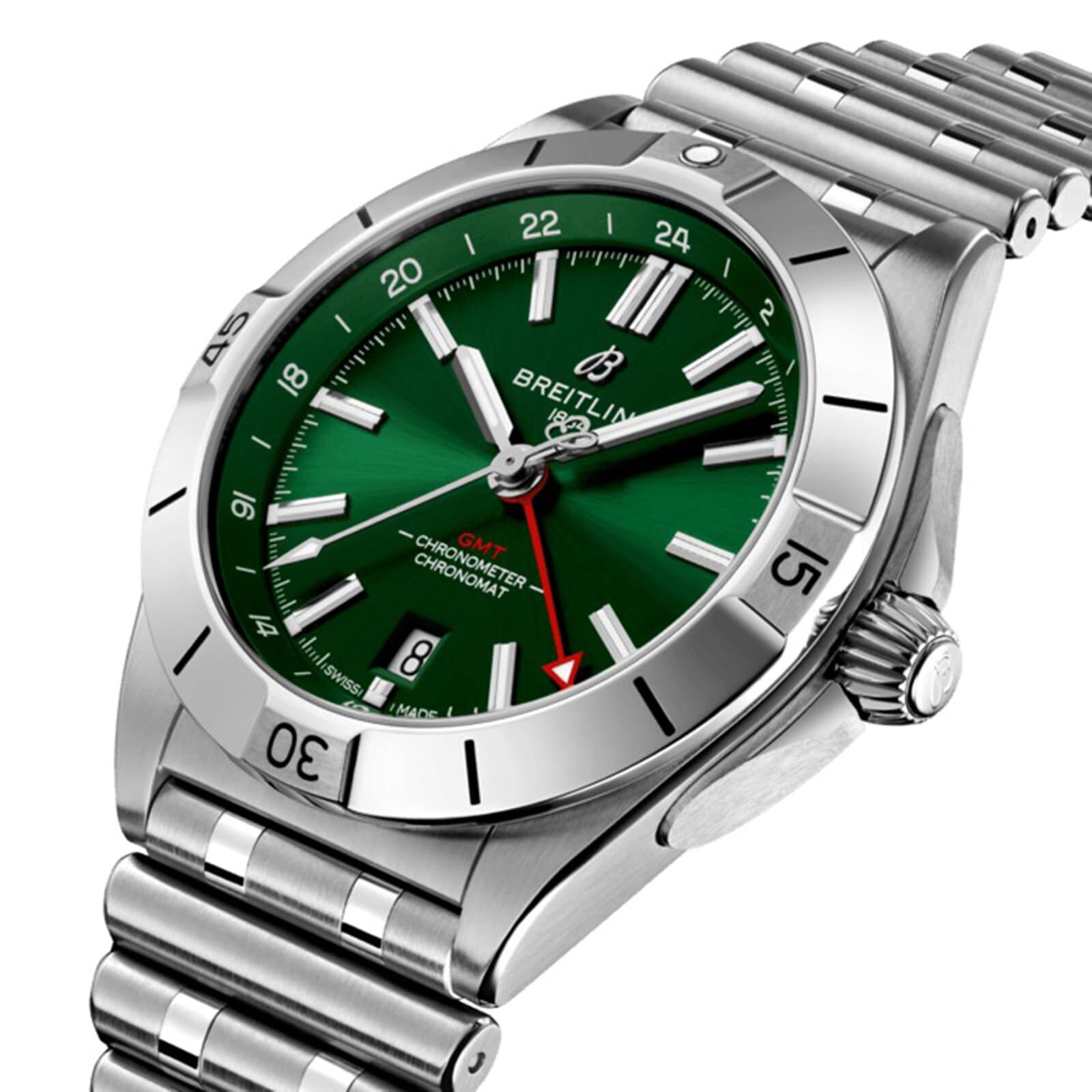 Chronomat Automatic GMT 40 Green Dial Watch