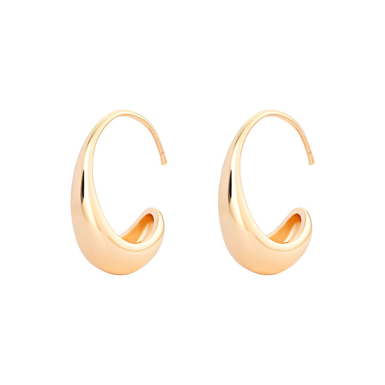 Milan Gold Earrings - Gold, , hi-res
