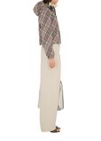 Cropped Reversible Check Jacket, , hi-res