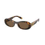 Glimpse Sunglasses 0MU 06ZS - VAU06B Dark Brown