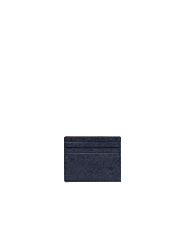 Saffiano leather card holder, , hi-res