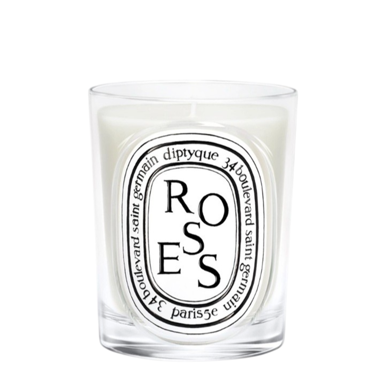 White Roses Candle, , hi-res