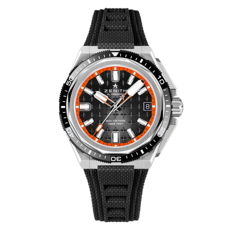 Defy Extreme Diver 42.5mm Mens Watch Black Interchangeable Strap, , hi-res