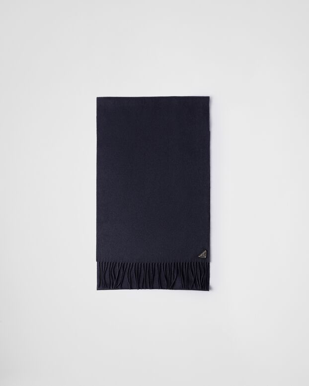 Silk and cashmere scarf, , hi-res