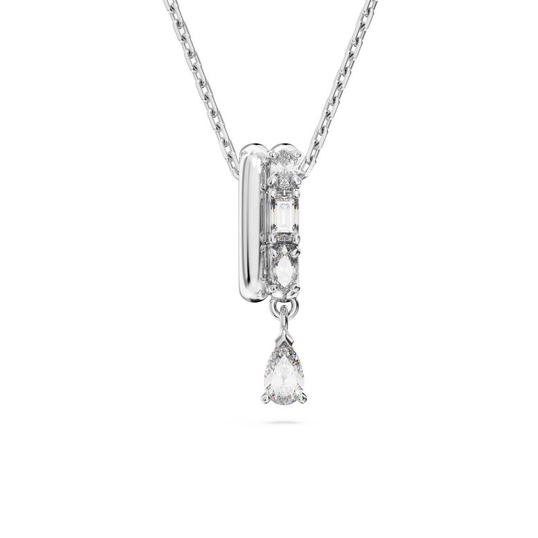 Dextera Lady Necklace White Crystal - Silver, , hi-res