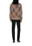 Check Wool Mohair Blend Cardigan, , hi-res