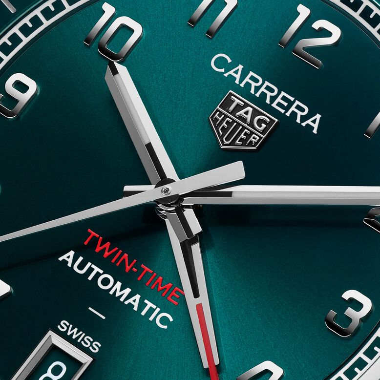 Carrera Date 41mm Mens Watch Green, , hi-res