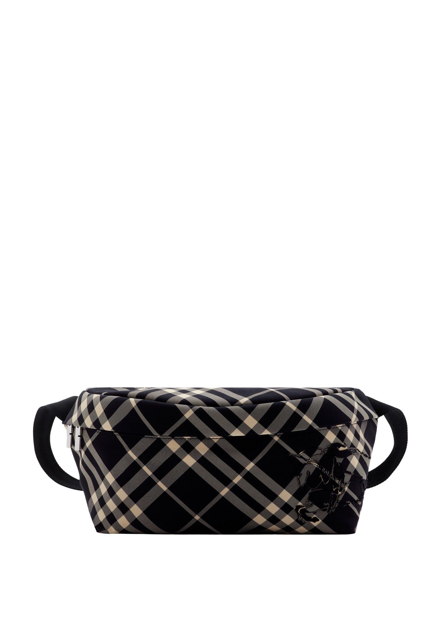 Burberry black plaid bag deals